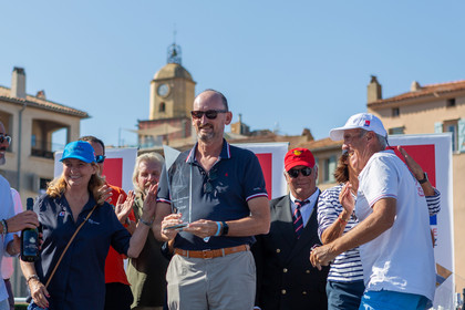 08 10 2023, Saint-Tropez (FRA,83), Les Voiles de Saint-Tropez 2023, Prizegiving classics and moderns