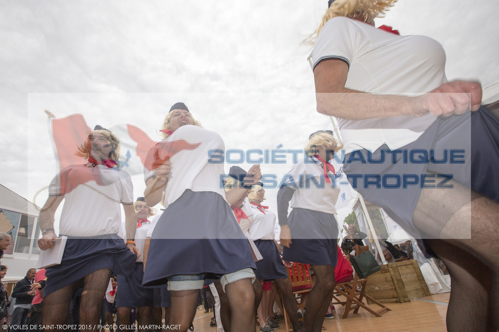 01 10 2025, Saint-Tropez (FRA,83) , Voioes de Saint-Tropez 2015, Day 4, Crew parade