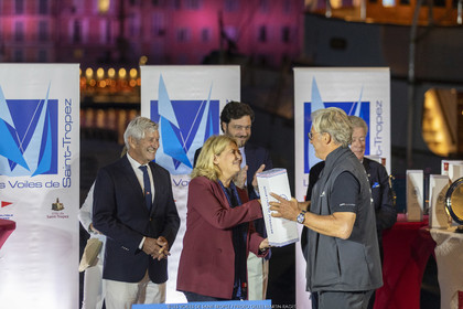 02 10 2022, Saint-Tropez (FRA,83), Voiles de Saint-Tropez 2022,  prizegiving