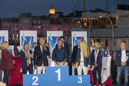 02 10 2022, Saint-Tropez (FRA,83), Voiles de Saint-Tropez 2022,  prizegiving