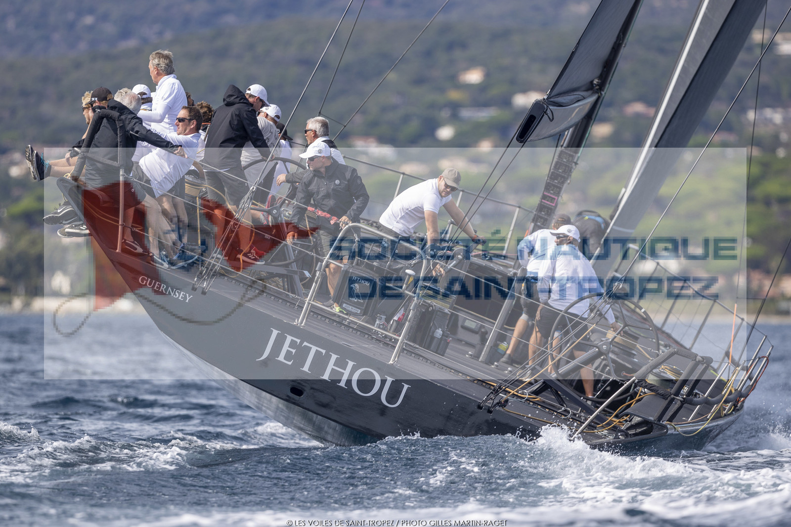 02 10 2022, Saint-Tropez (FRA,83), Voiles de Saint-Tropez 2022,  entraînement des maxis 02 10 2022, Saint-Tropez (FRA,83), Voiles de Saint-Tropez 2022,  entraînement des maxis