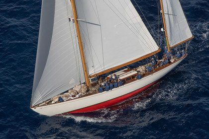 03 10 2023, Saint-Tropez (FRA,83), Les Voiles de Saint-Tropez 2023, Race Day 3, Trophée Rolex, Baruna