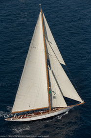 28 09 2016, Saint-Tropez (FRA,83), Voiles de Saint-Tropez 2016, Day 3, Classic fleet, Rolex Trophy, Cambria