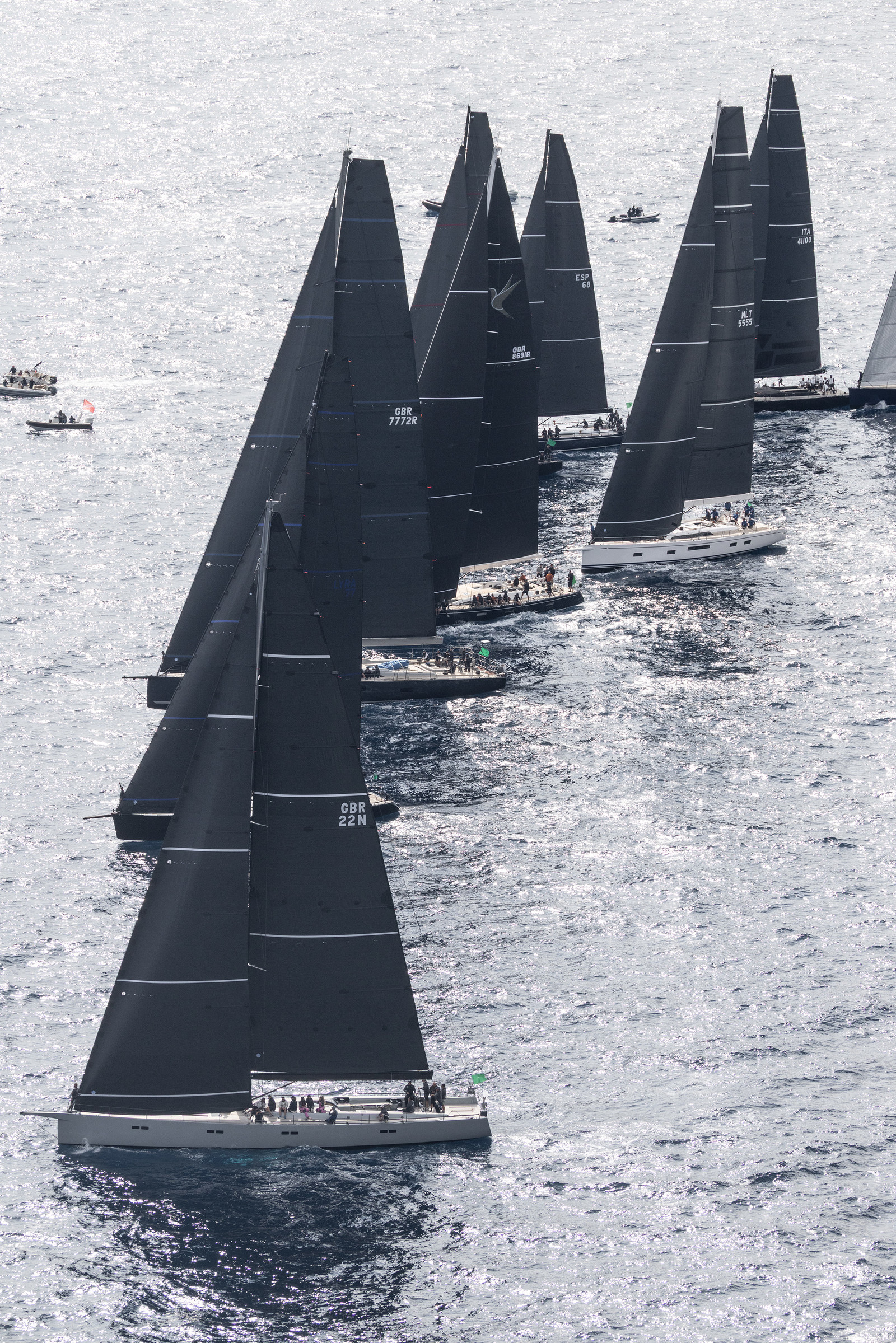 02 10 2025, Saint-Tropez (FRA) Les Voiles de Saint-Tropez 2025, Race Day 4