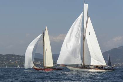 30 09 2018, Saint-Tropez (FRA, 83), Les Voiles de Saint-Tropez 2018, arrivée de Cannes-Saint-Tropez, Coupe du Yacht Club de France