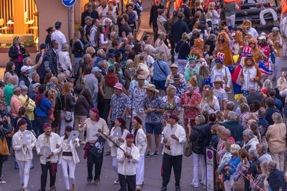 02 10 2025, Saint-Tropez (FRA), Les Voiles de SAint-Tropez 2025, Défilé des équipages