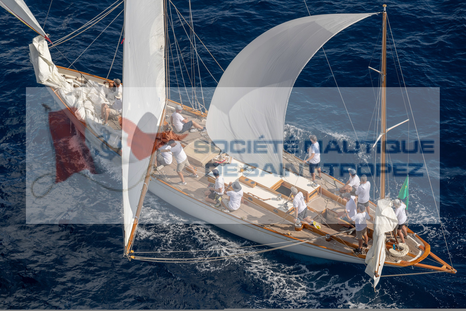 03 10 2023, Saint-Tropez (FRA,83), Les Voiles de Saint-Tropez 2023, Race Day 3, Trophée Rolex, Stormy Weather