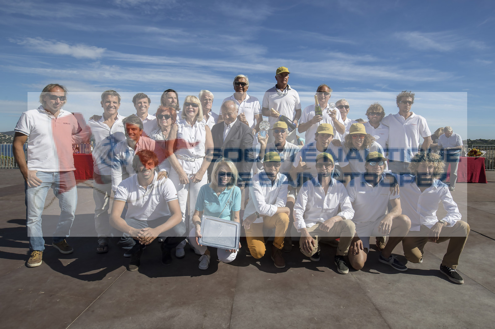 06 10 2017, Saint-Tropez (FRA,83), Les Voiles de Saint-Tropez 2017, jour , Remise des prix 06 10 2017, Saint-Tropez (FRA,83), Les Voiles de Saint-Tropez 2017, jour , Remise des prix