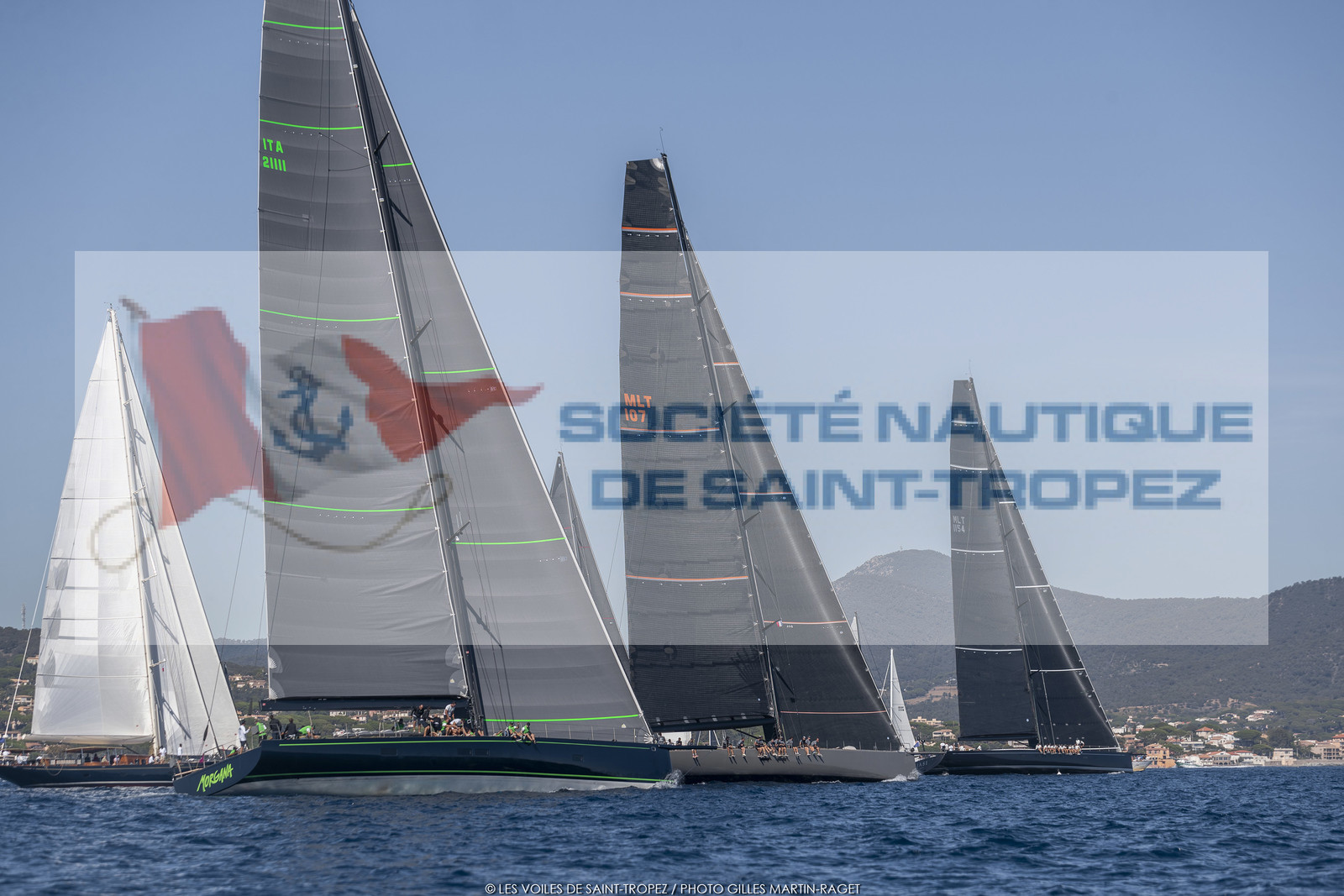 04 10 2022, Saint-Tropez (FRA,83), Voiles de Saint-Tropez 2022, Semaine 2 réservée aux maxis,  race 1