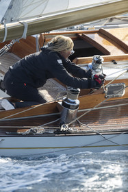 25 09 2022, Saint-Tropez (FRA, 83), Les Voiles de Saint-Tropez 2022, Arrivée des bateaux et de la Coupe d'Automne du Yacht Club de France, Palynodie