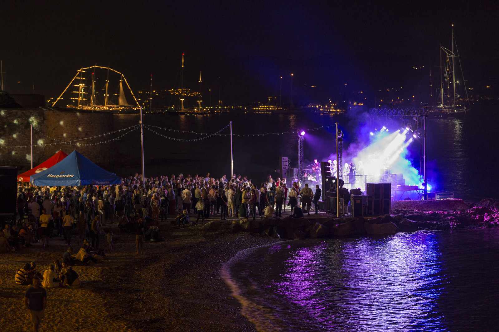 02 10 2014, Saint-Tropez (FRA,83), Voiles de Saint-Tropez 2014, Day 6, Fête des équipages   Crew party