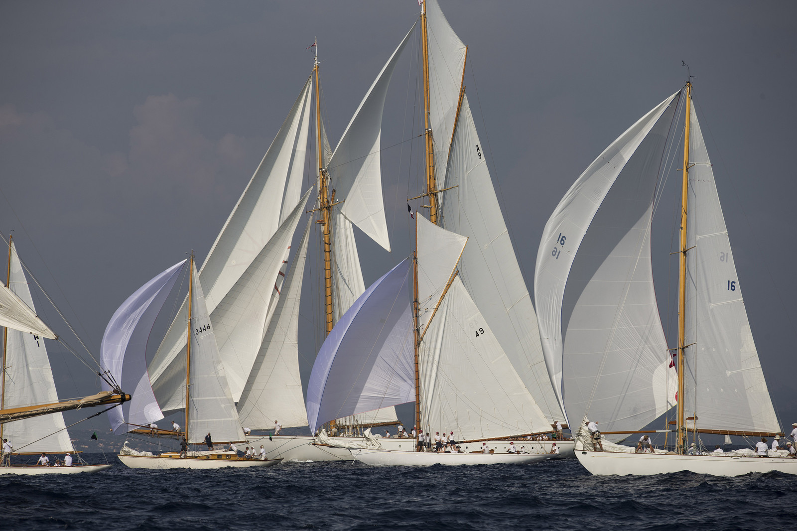 02 10 2014, Saint-Tropez (FRA,83), Voiles de Saint-Tropez 2014, Day 4, flotte des classiques   Classic fleet