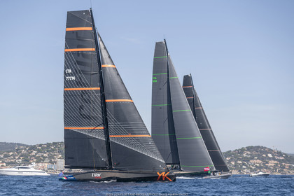 04 10 2022, Saint-Tropez (FRA,83), Voiles de Saint-Tropez 2022, Semaine 2 réservée aux maxis,  race 1