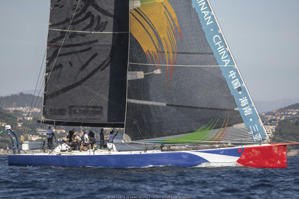 04 10 2022, Saint-Tropez (FRA,83), Voiles de Saint-Tropez 2022, Semaine 2 réservée aux maxis,  race 1