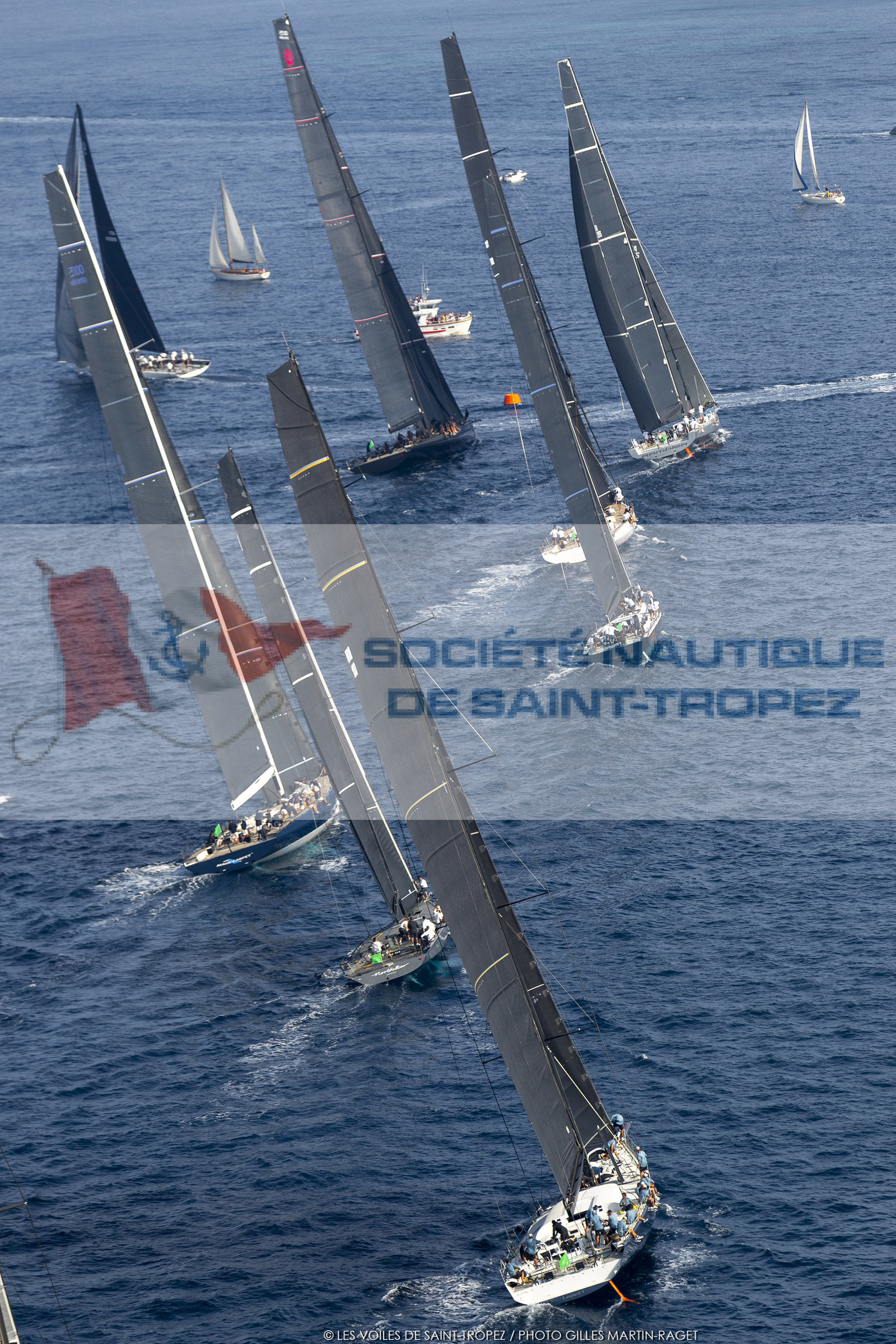14 10 2022, Saint-Tropez (FRA,83), Voiles de Saint-Tropez 2022,  Maxis Race 3
