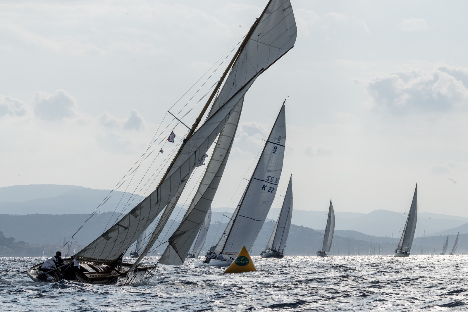 01 10 2025, Saint-Tropez (FRA), Les Voiles de Saint-Tropez 2025, Race Day 3 01 10 2025, Saint-Tropez (FRA), Les Voiles de Saint-Tropez 2025, Race Day 3