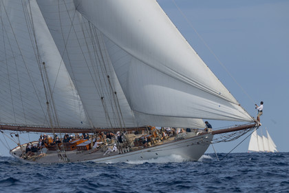 03 10 2025, Saint-Tropez (FRA), LEs VOiles de Saint-Tropez 2025, Race Day 5