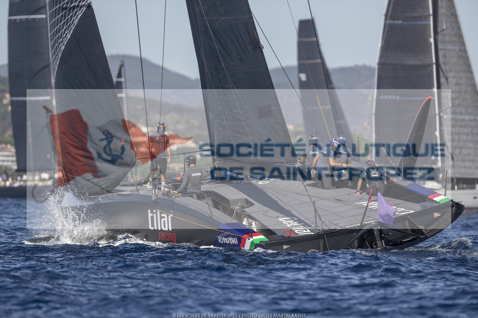 04 10 2022, Saint-Tropez (FRA,83), Voiles de Saint-Tropez 2022, Semaine 2 réservée aux maxis,  race 1