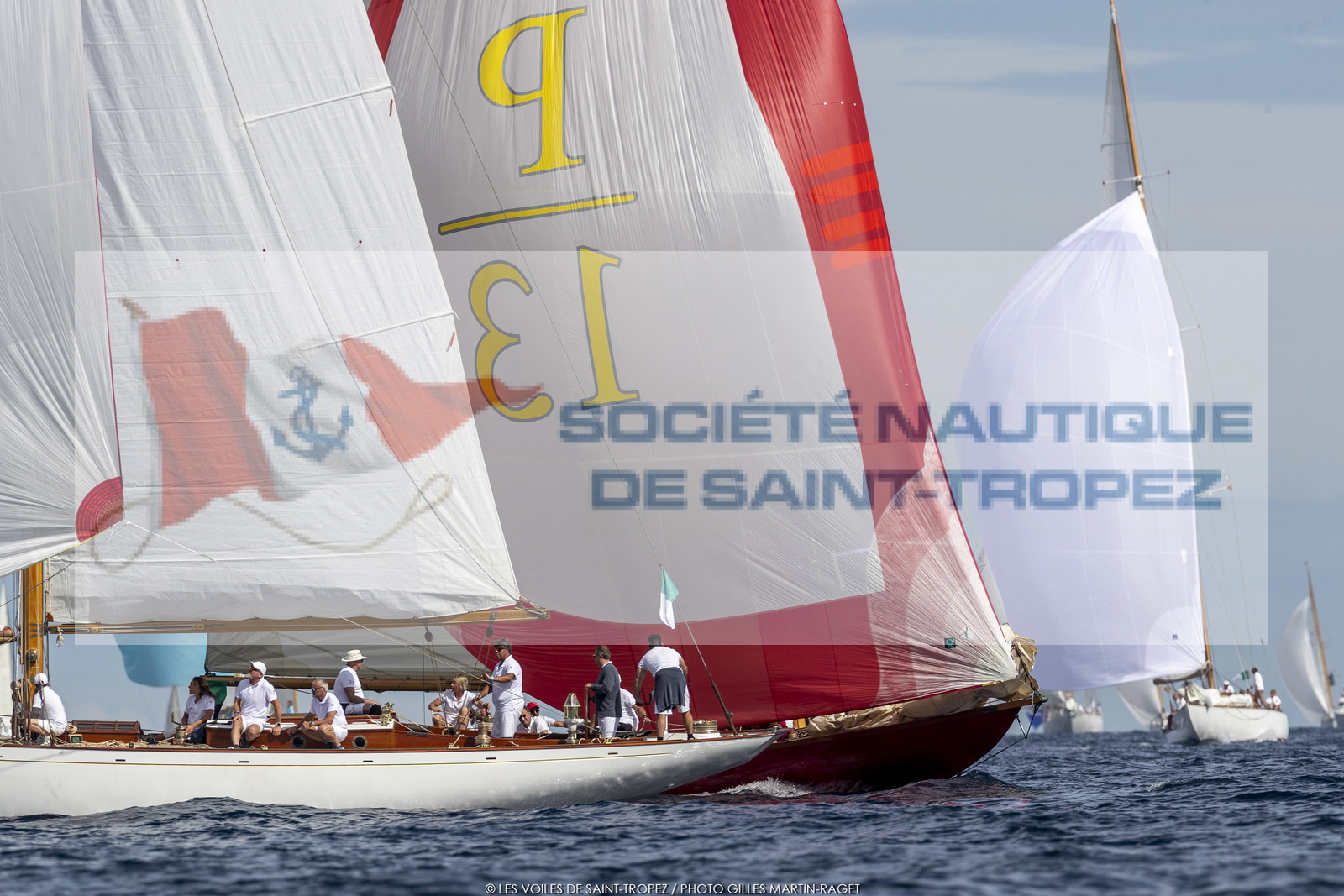 30 09 2022, Saint-Tropez (FRA,83), Voiles de Saint-Tropez 2022, Jour 7, régtes de petit temps