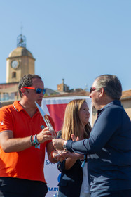 08 10 2023, Saint-Tropez (FRA,83), Les Voiles de Saint-Tropez 2023, Prizegiving classics and moderns