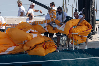 05 10 2023, Saint-Tropez (FRA,83), Les Voiles de Saint-Tropez 2023, Race Day 5,