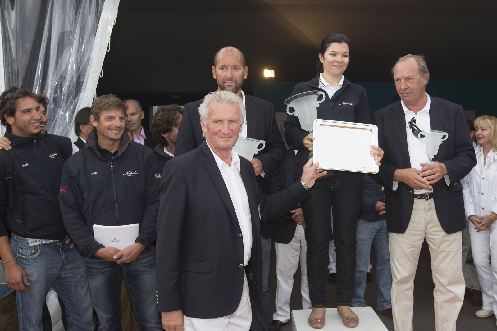 06 10 2013 - Saint-Tropez (FRA,83) - Voiles de Saint-Tropez 2013 - Prizegiving