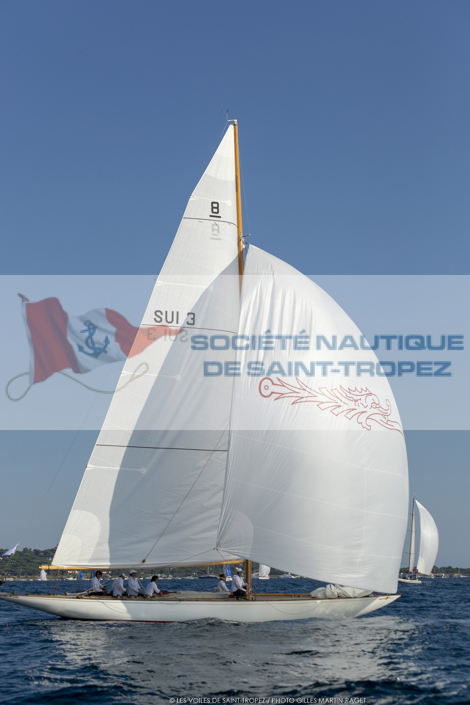 30 09 2018, Saint-Tropez (FRA, 83), Les Voiles de Saint-Tropez 2018, arrivée de Cannes-Saint-Tropez, Coupe du Yacht Club de France