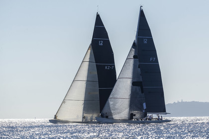 04 10 2022, Saint-Tropez (FRA,83), Voiles de Saint-Tropez 2022, Semaine 2 réservée aux maxis,  race 1