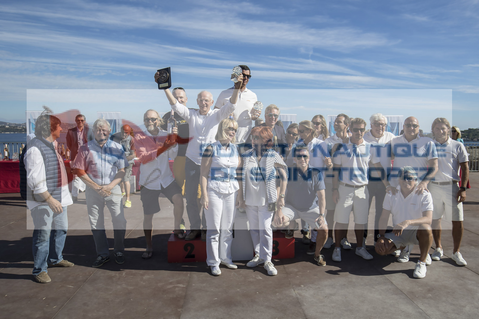 06 10 2017, Saint-Tropez (FRA,83), Les Voiles de Saint-Tropez 2017, jour , Remise des prix