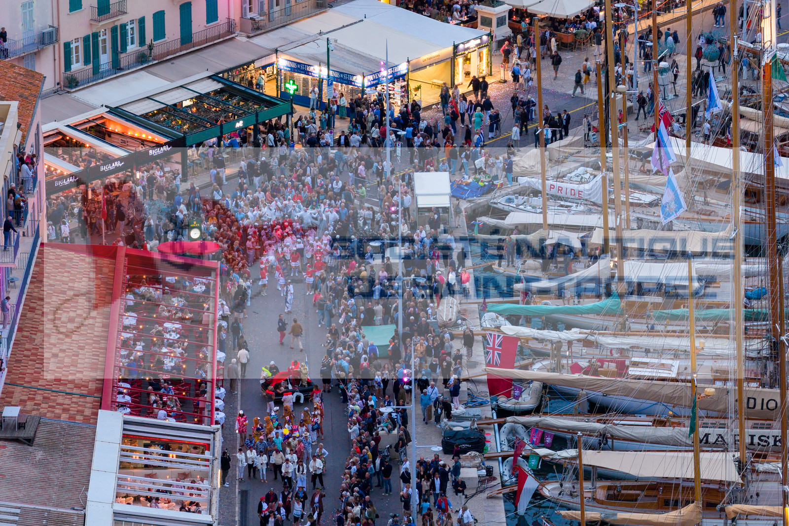 02 10 2025, Saint-Tropez (FRA), Les Voiles de SAint-Tropez 2025, Défilé des équipages