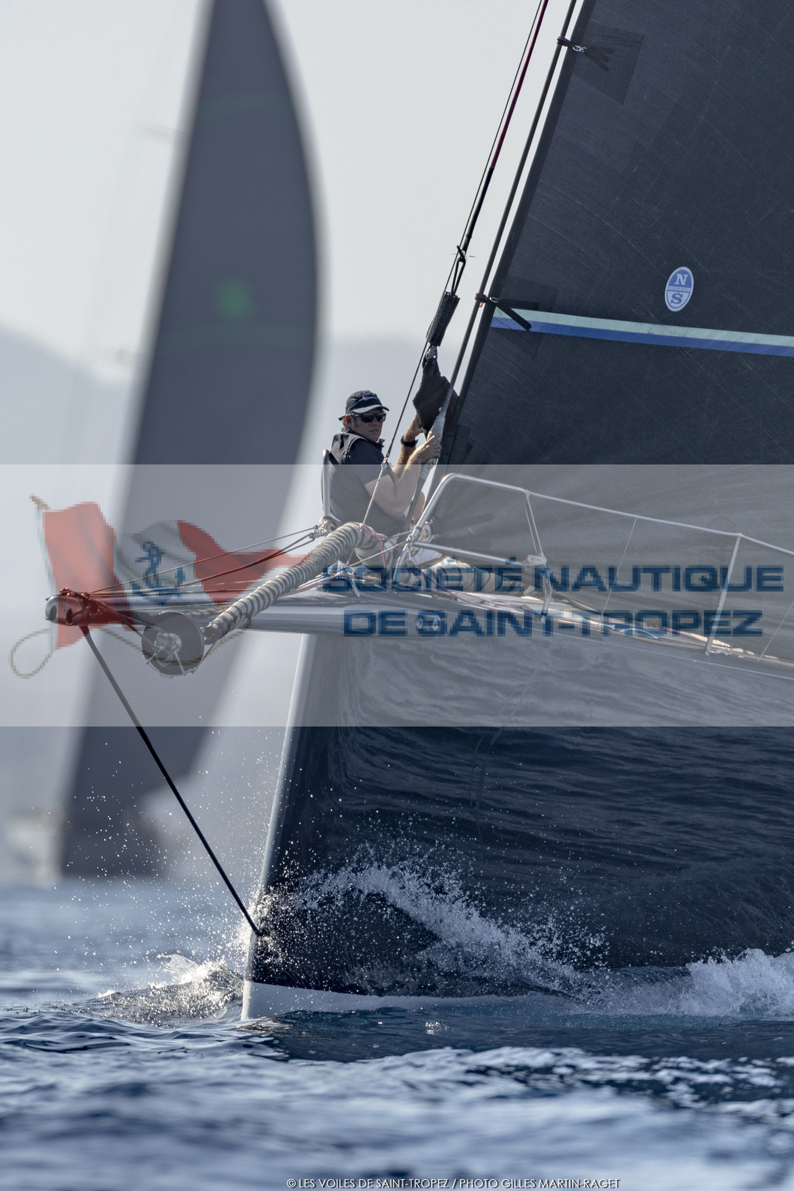 04 10 2022, Saint-Tropez (FRA,83), Voiles de Saint-Tropez 2022, Semaine 2 réservée aux maxis,  race 1