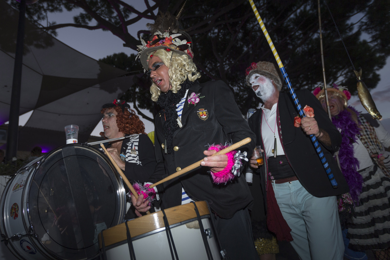 02 10 2014, Saint-Tropez (FRA,83), Voiles de Saint-Tropez 2014, Day 4, défilé des équipages   crew parade 02 10 2014, Saint-Tropez (FRA,83), Voiles de Saint-Tropez 2014, Day 4, défilé des équipages   crew parade
