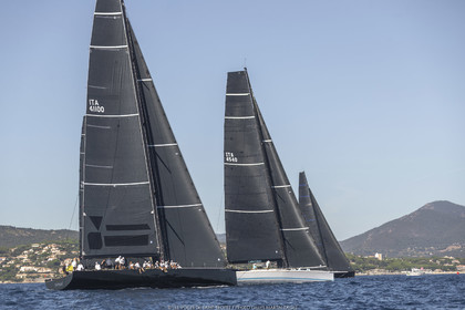 04 10 2022, Saint-Tropez (FRA,83), Voiles de Saint-Tropez 2022, Semaine 2 réservée aux maxis,  race 1