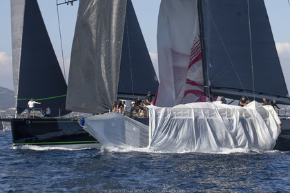 05 10 2022, Saint-Tropez (FRA,83), Voiles de Saint-Tropez 2022,  Maxis, Race 2