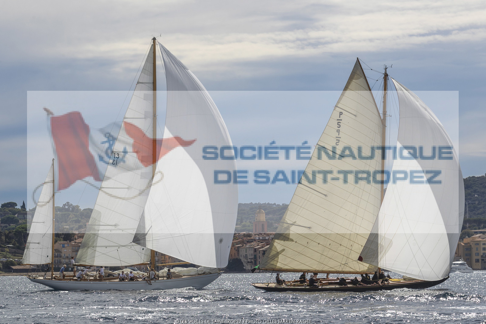 30 09 2022, Saint-Tropez (FRA,83), Voiles de Saint-Tropez 2022, Jour 7, régtes de petit temps