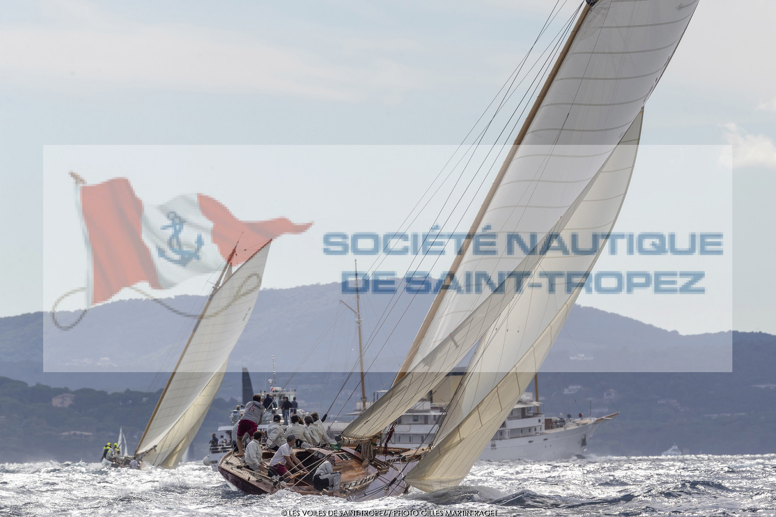 25 09 2022, Saint-Tropez (FRA, 83), Les Voiles de Saint-Tropez 2022, Arrivée des bateaux et de la Coupe d'Automne du Yacht Club de France, P Class