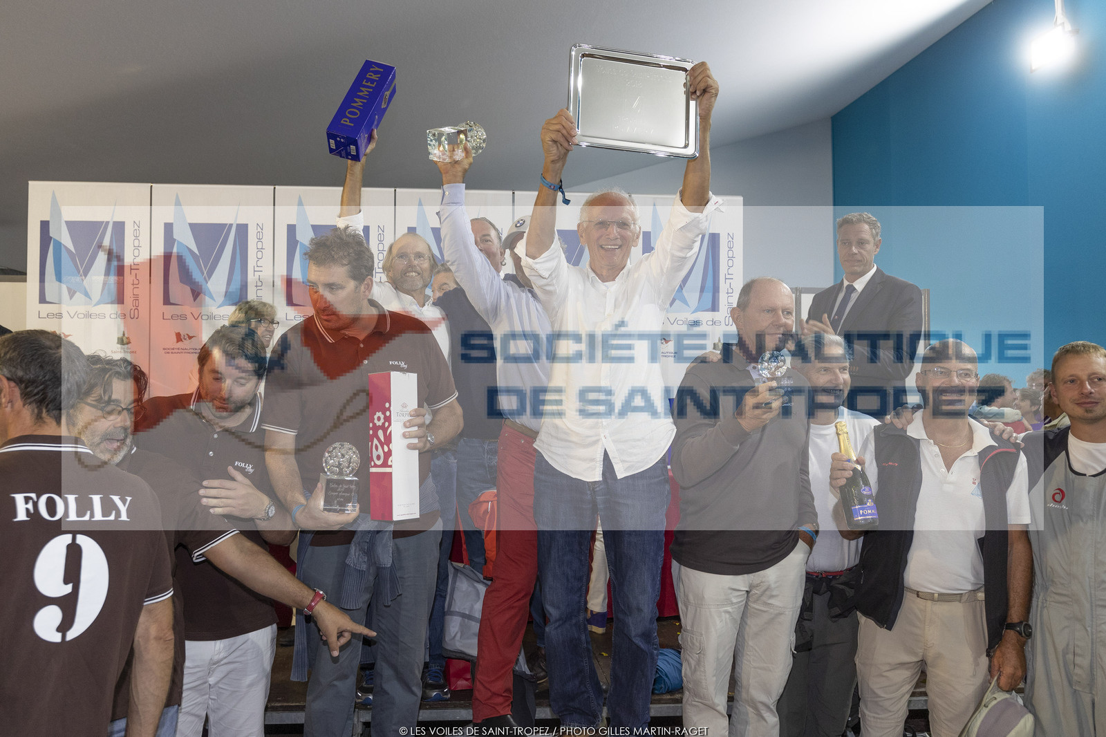 7 10 2018 Saint-Tropez (FRA,83), LEs Voiles de Saint-Tropez 2018, jour 8, prize giving