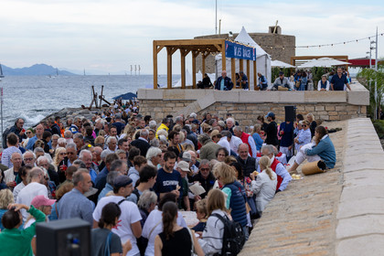 28 09 2025, Saint-Tropez (FRA), Les Voiles de Saint-Tropez 2025, Last training day and village opening
