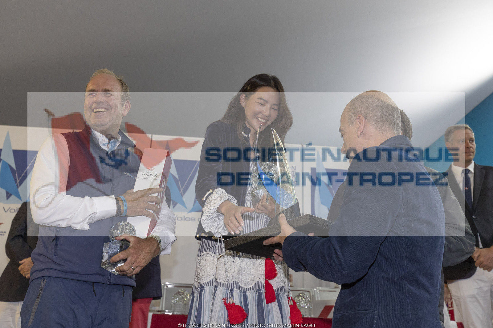 7 10 2018 Saint-Tropez (FRA,83), LEs Voiles de Saint-Tropez 2018, jour 8, prize giving