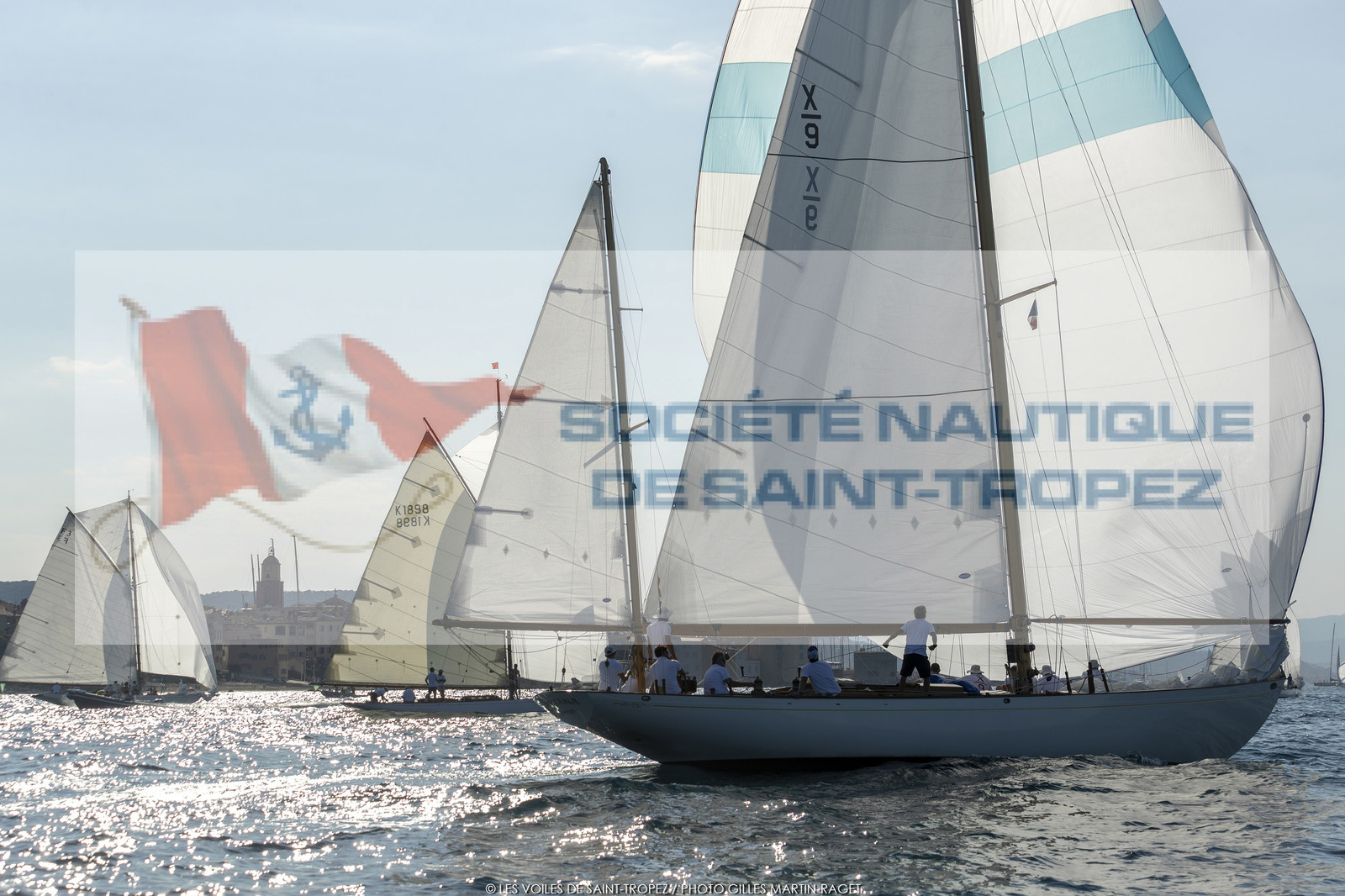 30 09 2018, Saint-Tropez (FRA, 83), Les Voiles de Saint-Tropez 2018, arrivée de Cannes-Saint-Tropez, Coupe du Yacht Club de France