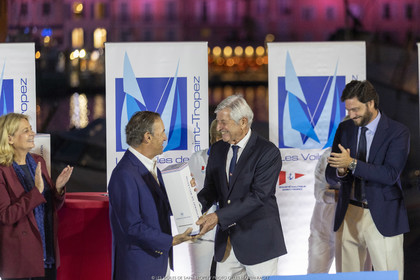 02 10 2022, Saint-Tropez (FRA,83), Voiles de Saint-Tropez 2022,  prizegiving