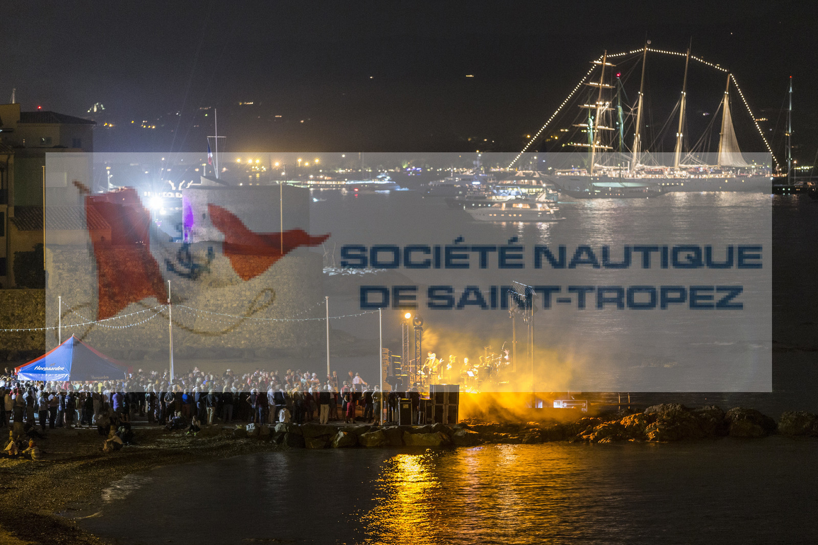 02 10 2014, Saint-Tropez (FRA,83), Voiles de Saint-Tropez 2014, Day 6, Fête des équipages   Crew party