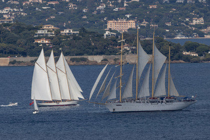 03 10 2025, Saint-Tropez (FRA), LEs VOiles de Saint-Tropez 2025, Race Day 5