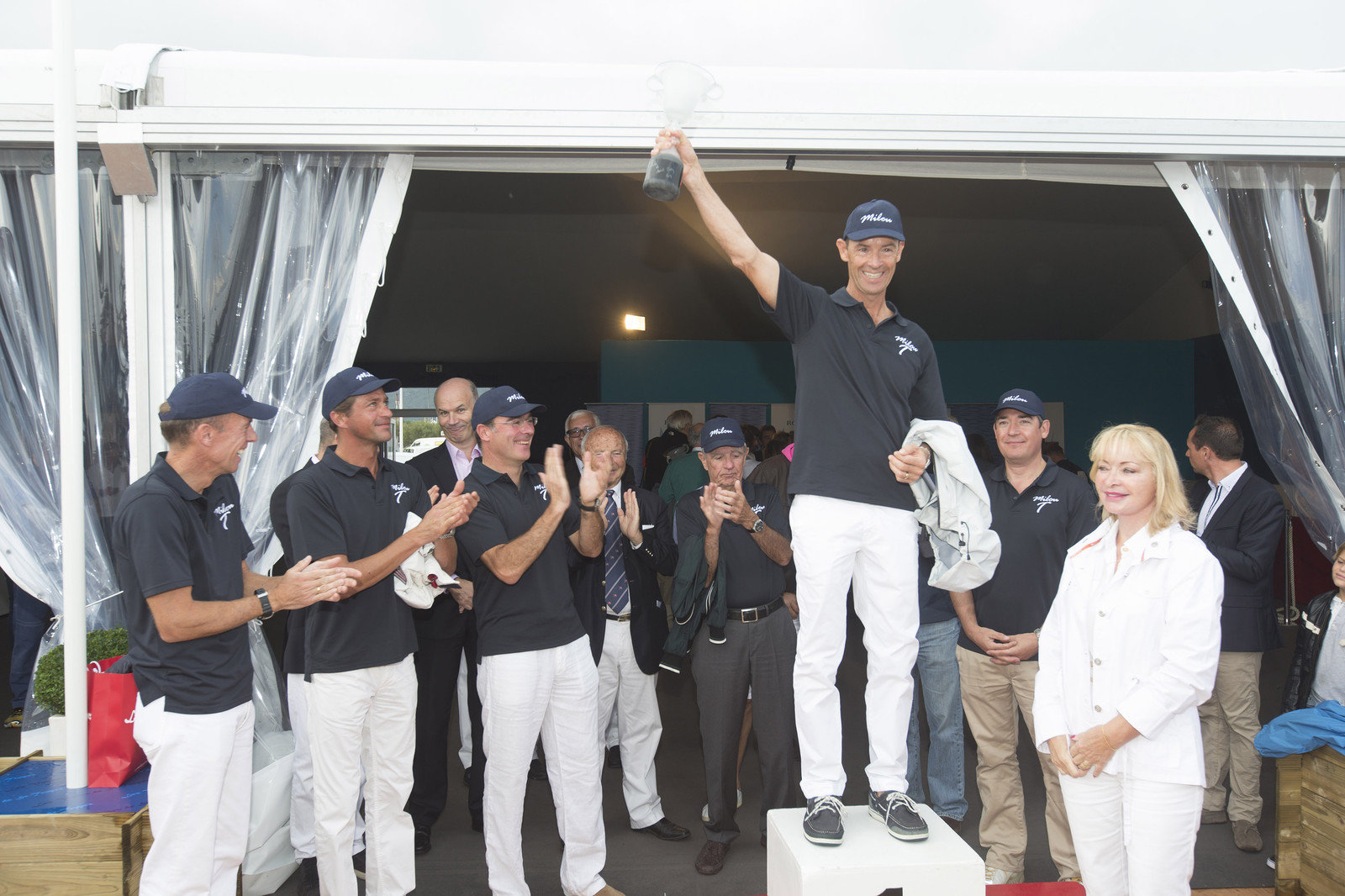 06 10 2013 - Saint-Tropez (FRA,83) - Voiles de Saint-Tropez 2013 - Prizegiving