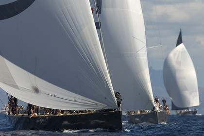 30 09 2013 - Saint-Tropez (FRA,83) -  Les Voiles de Saint-Tropez 2013 - Day 1 - Wally Yachts and J Class
