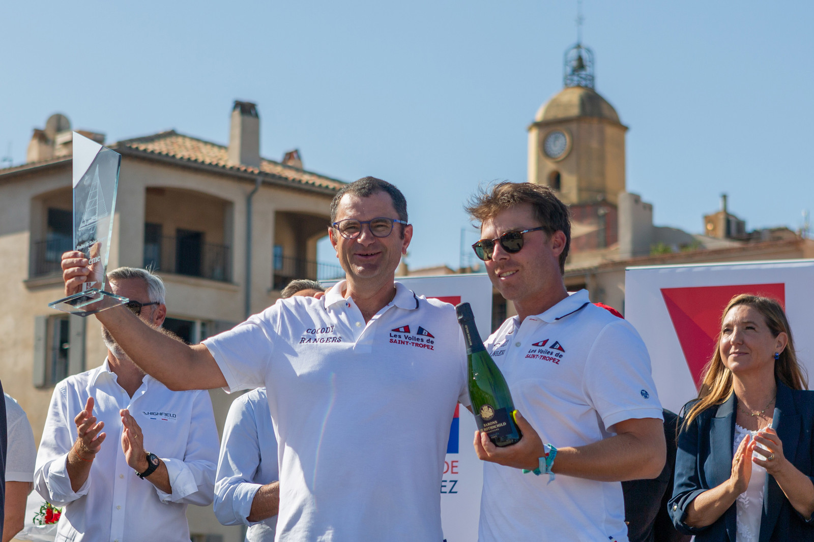 08 10 2023, Saint-Tropez (FRA,83), Les Voiles de Saint-Tropez 2023, Prizegiving classics and moderns