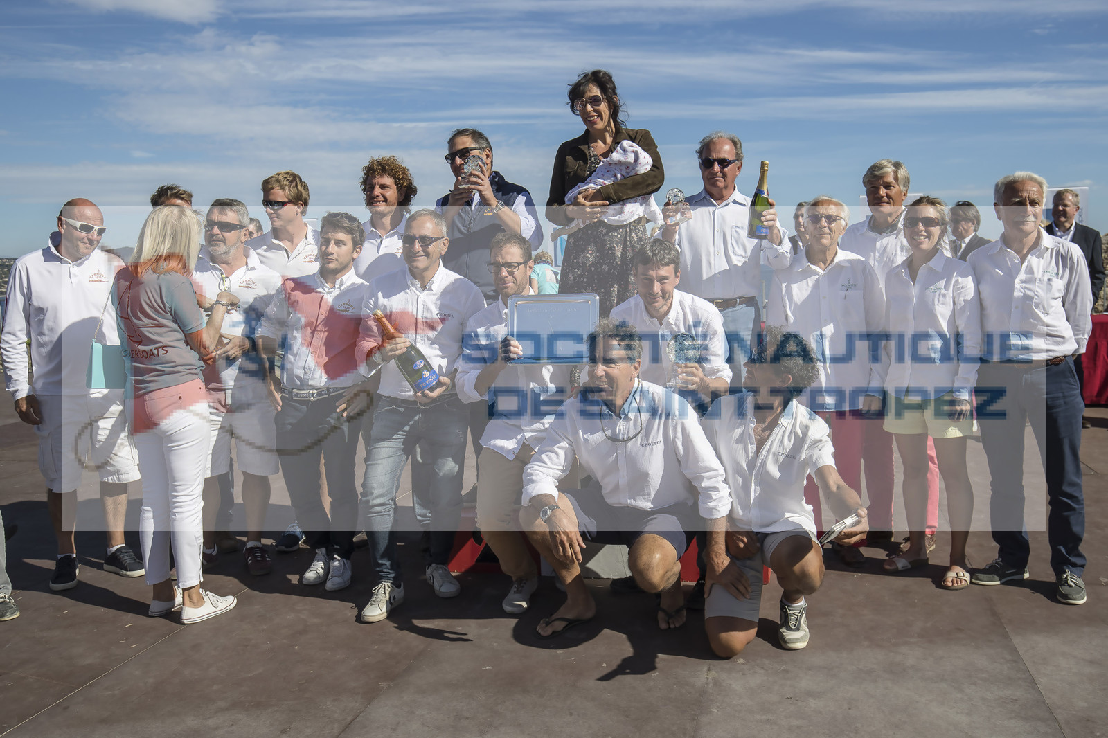 06 10 2017, Saint-Tropez (FRA,83), Les Voiles de Saint-Tropez 2017, jour , Remise des prix