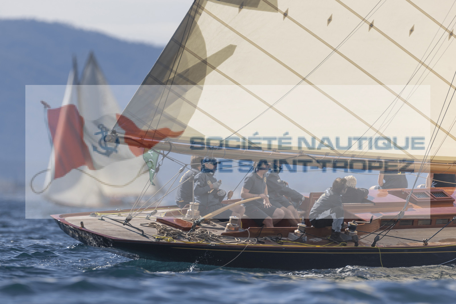 26 09 2020, Saint-Tropez (FRA,83), Les Voiles de Saint-Tropez 2020, Day 1, Training, Finish Yacht Club de France Cup Cannes - Saint-Tropez