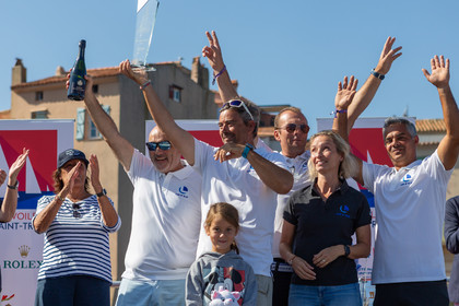 08 10 2023, Saint-Tropez (FRA,83), Les Voiles de Saint-Tropez 2023, Prizegiving classics and moderns
