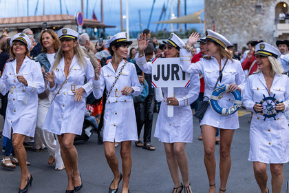 02 10 2025, Saint-Tropez (FRA), Les Voiles de SAint-Tropez 2025, Défilé des équipages
